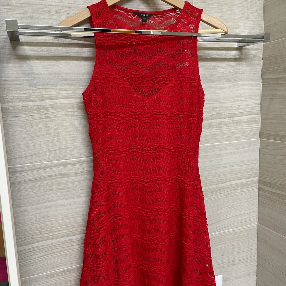 GUESS red dress